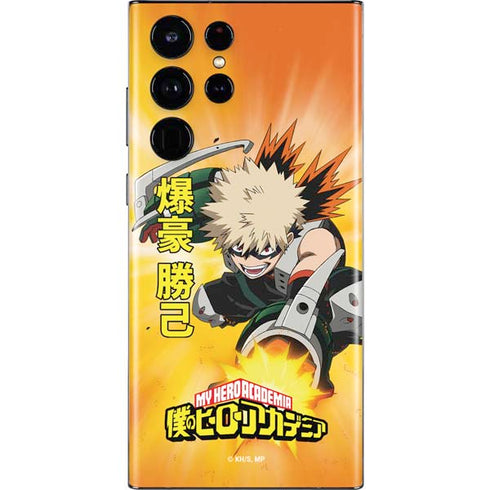 My Hero Academia Katsuki Bakugo Season 4 Galaxy S22 Ultra Skin