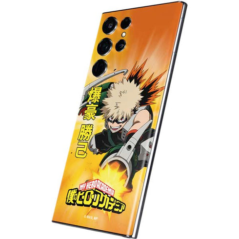 My Hero Academia Katsuki Bakugo Season 4 Galaxy S22 Ultra Skin