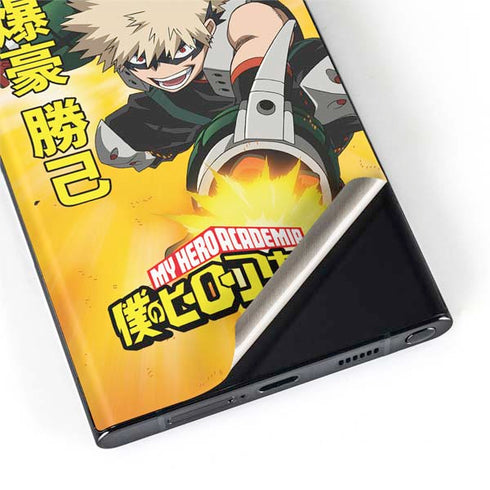 My Hero Academia Katsuki Bakugo Season 4 Galaxy S22 Ultra Skin