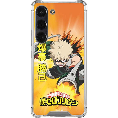 My Hero Academia Katsuki Bakugo Season 4 Galaxy S23 Clear Case