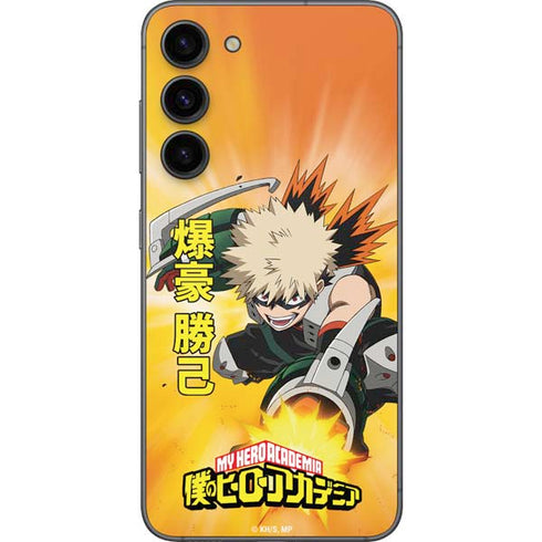 My Hero Academia Katsuki Bakugo Season 4 Galaxy S23 Plus Skin