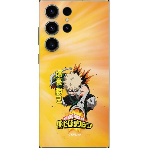 My Hero Academia Katsuki Bakugo Season 4 Galaxy S25 Ultra Skin