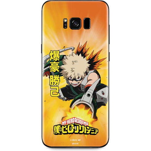 My Hero Academia Katsuki Bakugo Season 4 Galaxy S8 Skin