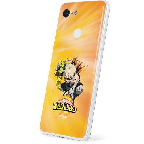 My Hero Academia Katsuki Bakugo Season 4 Google Pixel 3 Skin