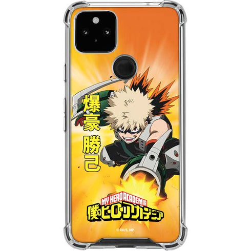 My Hero Academia Katsuki Bakugo Season 4 Pixel Cases