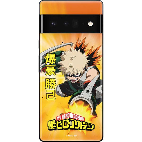 My Hero Academia Katsuki Bakugo Season 4 Google Pixel 6 Pro Skin