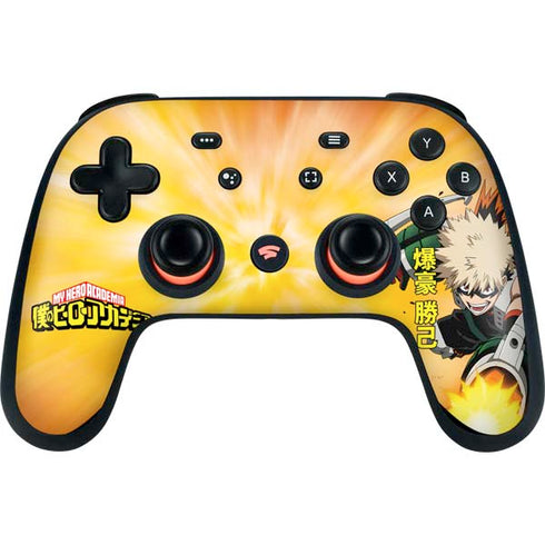My Hero Academia Katsuki Bakugo Season 4 Google Stadia Controller Skin