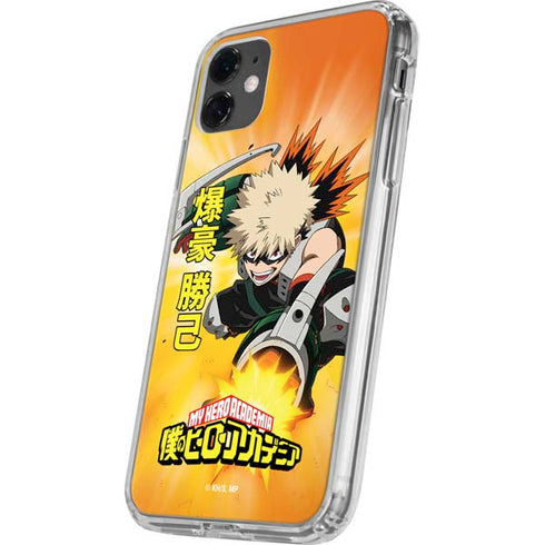 My Hero Academia Katsuki Bakugo Season 4 iPhone 11 Clear Case