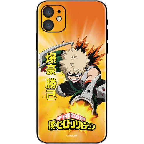 My Hero Academia Katsuki Bakugo Season 4 iPhone 11 Skin