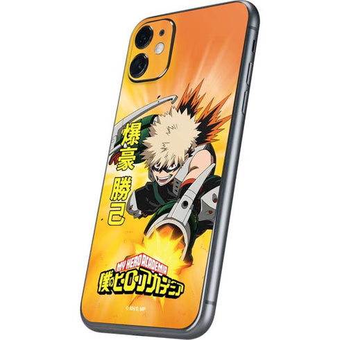 My Hero Academia Katsuki Bakugo Season 4 iPhone 11 Skin