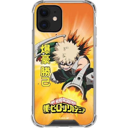 My Hero Academia Katsuki Bakugo Season 4 iPhone 12 Clear Case