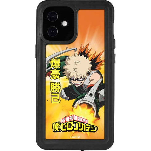 My Hero Academia Katsuki Bakugo Season 4 iPhone 12 Mini Waterproof Case