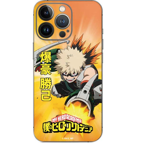 My Hero Academia Katsuki Bakugo Season 4 iPhone 13 Pro Skin