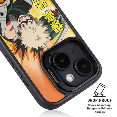 My Hero Academia Katsuki Bakugo Season 4 iPhone 14 Plus Kickstand Case
