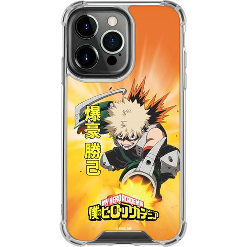 My Hero Academia Katsuki Bakugo Season 4 iPhone 14 Pro Clear Case