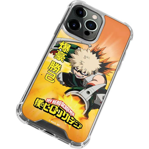 My Hero Academia Katsuki Bakugo Season 4 iPhone 14 Pro Clear Case