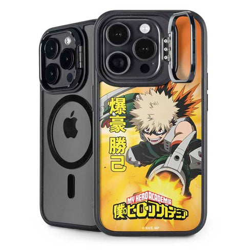 My Hero Academia Katsuki Bakugo Season 4 iPhone 14 Pro Kickstand Case