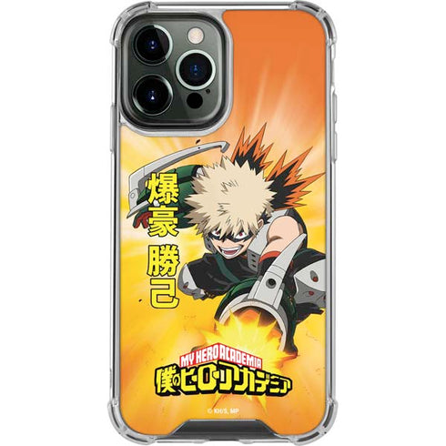My Hero Academia Katsuki Bakugo Season 4 iPhone 14 Pro Max Clear Case