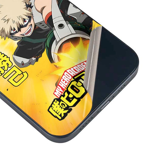My Hero Academia Katsuki Bakugo Season 4 iPhone 15 Plus Skin