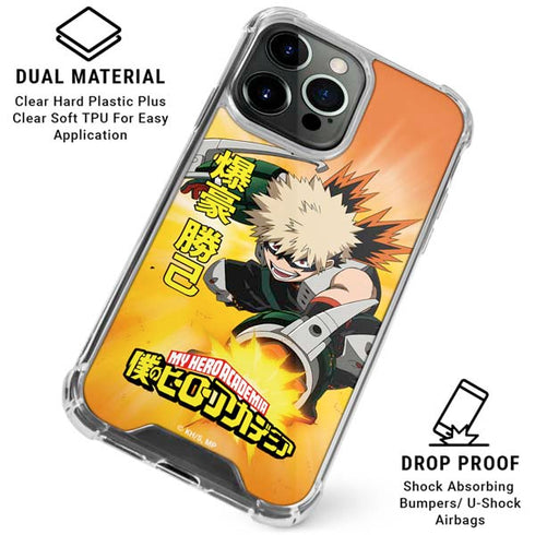 My Hero Academia Katsuki Bakugo Season 4 iPhone 15 Pro Clear Case