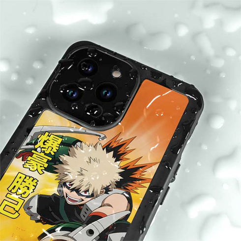 My Hero Academia Katsuki Bakugo Season 4 iPhone 15 Pro Waterproof Case
