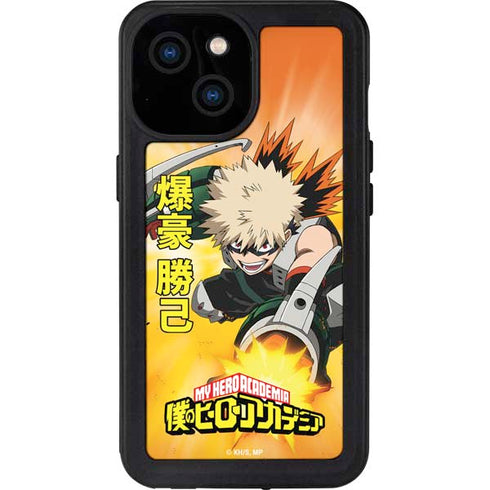 My Hero Academia Katsuki Bakugo Season 4 iPhone 15 Waterproof Case