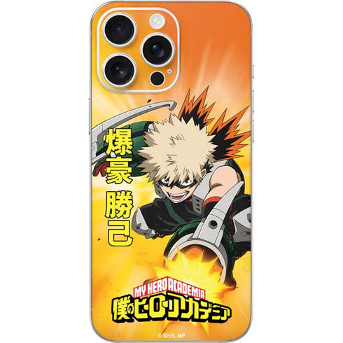 My Hero Academia Katsuki Bakugo Season 4 iPhone 16 Pro Max Skin