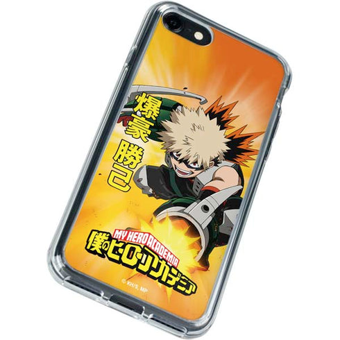 My Hero Academia Katsuki Bakugo Season 4 iPhone SE (2nd & 3rd Gen) Clear Case