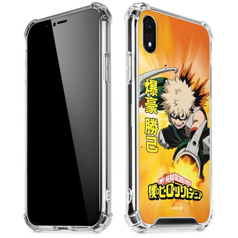 My Hero Academia Katsuki Bakugo Season 4 iPhone XR Clear Case
