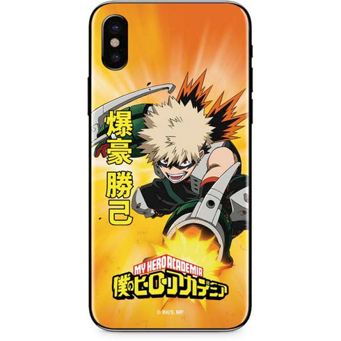 My Hero Academia Katsuki Bakugo Season 4 iPhone XS Max Skin