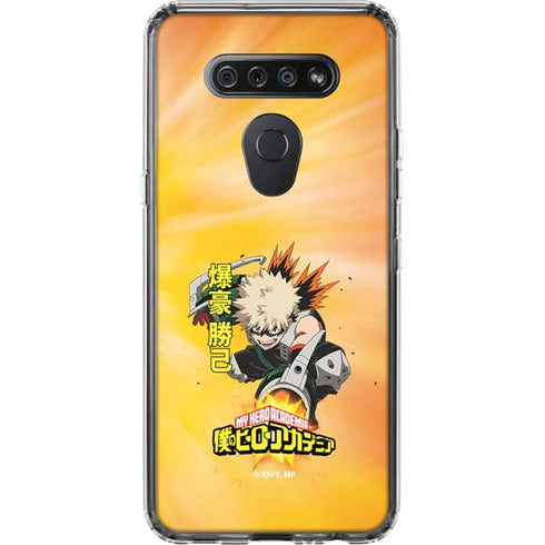 My Hero Academia Katsuki Bakugo Season 4 LG K51/Q51 Clear Case