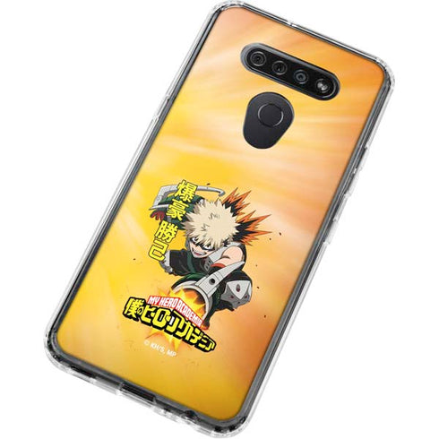 My Hero Academia Katsuki Bakugo Season 4 LG K51/Q51 Clear Case