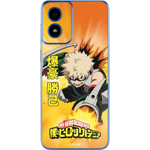 My Hero Academia Katsuki Bakugo Season 4 Moto G Play 4G (2024) Skin