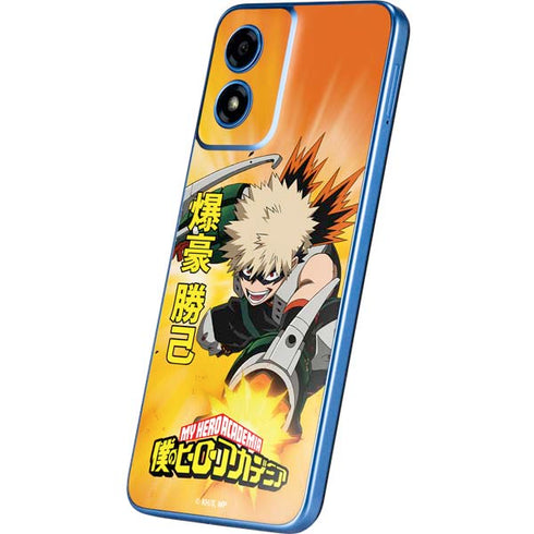 My Hero Academia Katsuki Bakugo Season 4 Moto G Play 4G (2024) Skin