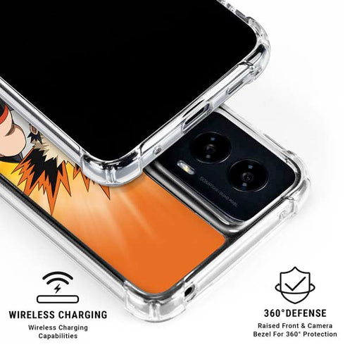 My Hero Academia Katsuki Bakugo Season 4 Moto G Power 5G (2024) Clear Case