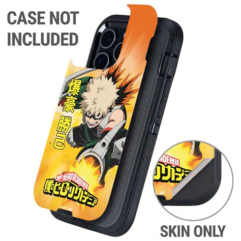 My Hero Academia Katsuki Bakugo Season 4 Otterbox Defender iPhone Skin