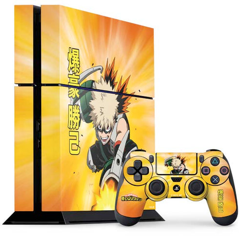 My Hero Academia Katsuki Bakugo Season 4 PlayStation PS4 Skins