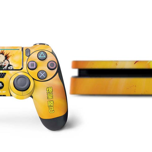 My Hero Academia Katsuki Bakugo Season 4 PS4 Slim Bundle Skin