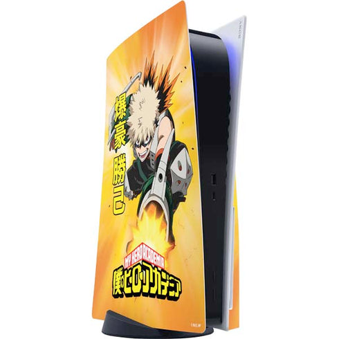My Hero Academia Katsuki Bakugo Season 4 PS5 Console Skin