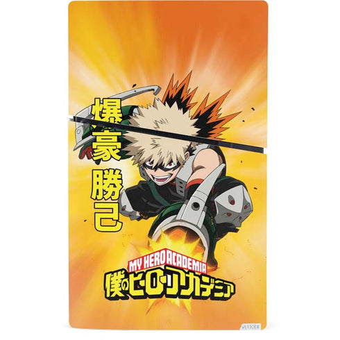 My Hero Academia Katsuki Bakugo Season 4 PS5 Slim Digital Edition Console Skin
