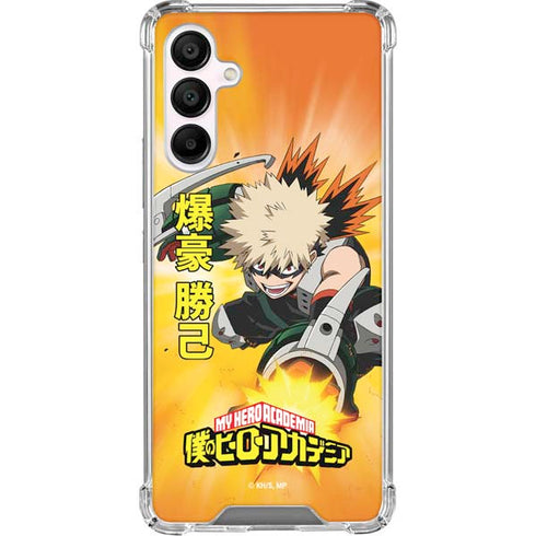 My Hero Academia Katsuki Bakugo Season 4 Galaxy A16 5G Clear Case