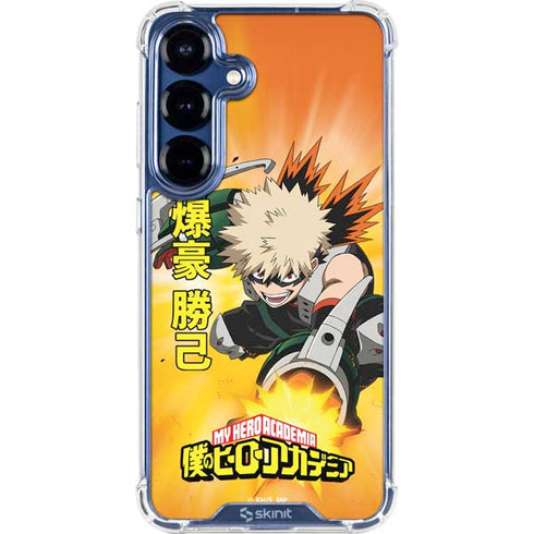 My Hero Academia Katsuki Bakugo Season 4 Galaxy S25 Plus Clear Case