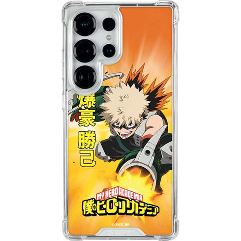 My Hero Academia Katsuki Bakugo Season 4 Galaxy S25 Ultra Clear Case