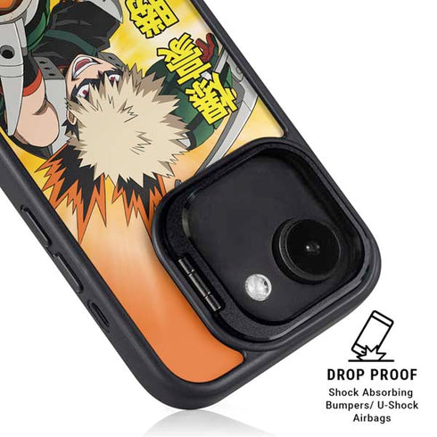 My Hero Academia Katsuki Bakugo Season 4 iPhone 16e Kickstand Case