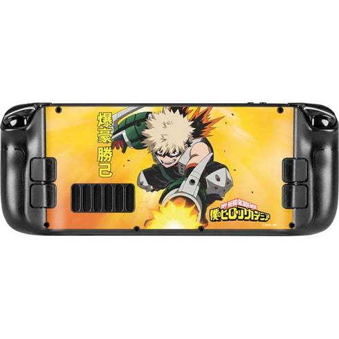 My Hero Academia Katsuki Bakugo Season 4 Steam Deck Handheld Gaming Computer Skin