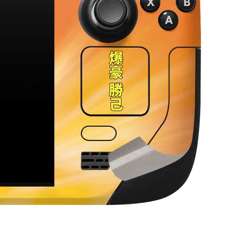 My Hero Academia Katsuki Bakugo Season 4 Steam Deck Handheld Gaming Computer Skin