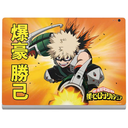 My Hero Academia Katsuki Bakugo Season 4 Surface Book 2 13.5in Skin