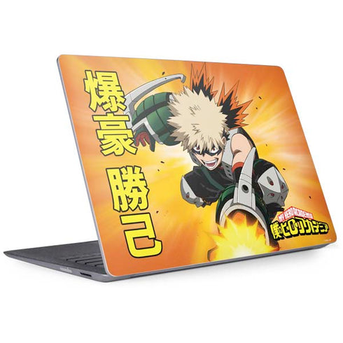 My Hero Academia Katsuki Bakugo Season 4 Surface Laptop 2 Skin