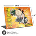 My Hero Academia Katsuki Bakugo Season 4 Universal Laptop 18in (14.6 x 10.6in) Skin