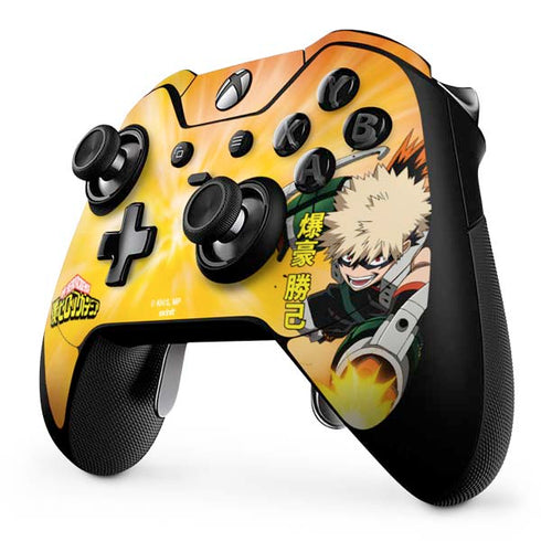 My Hero Academia Katsuki Bakugo Season 4 Xbox One Elite Controller Skin